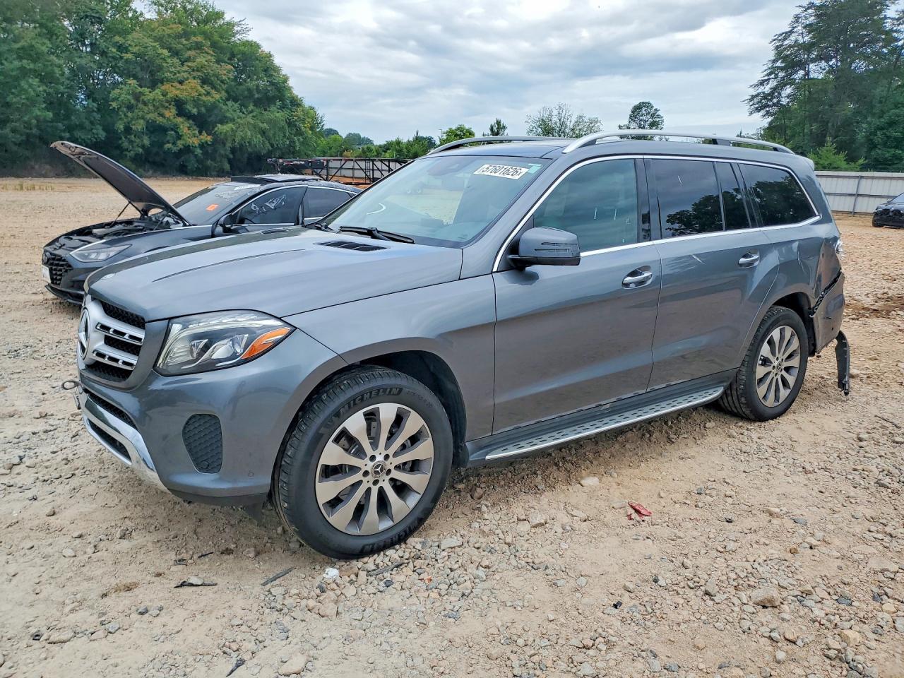 2018 Mercedes-Benz GLS 450, VIN 4JGDF6EEXJA995241 — Rear end