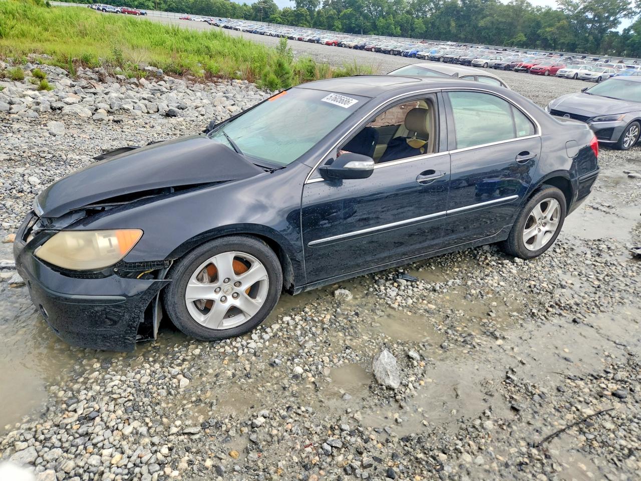 2005 Acura RL, VIN JH4KB16575C009276 — Перед
