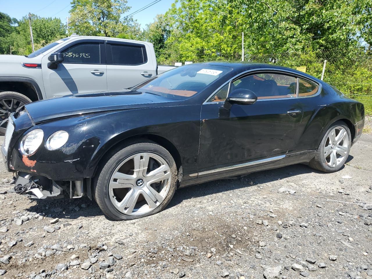 2012 Bentley Continental GT, VIN SCBFR7ZA3CC072773 — Front end