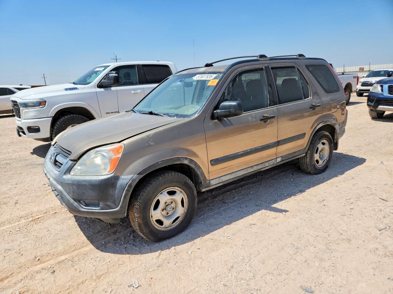 2003 Honda CR-V LX, VIN JHLRD68473C005479 — Roof
