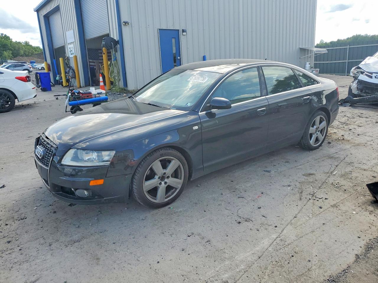 2008 Audi A6, VIN WAUEH74F78N137082 — Front end