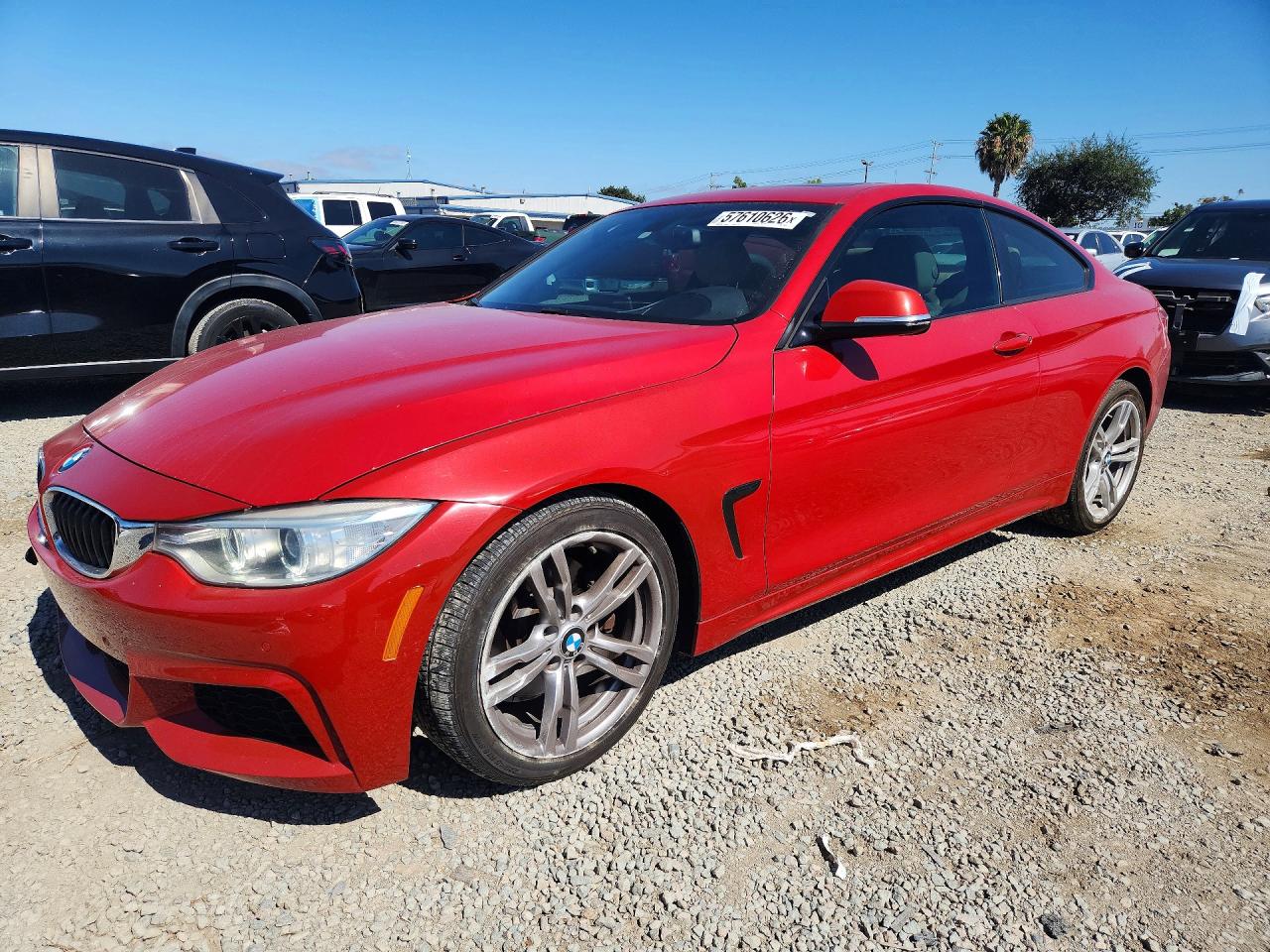 2014 BMW 4 Series 428i, VIN WBA3N3C57EK230442 — Front end