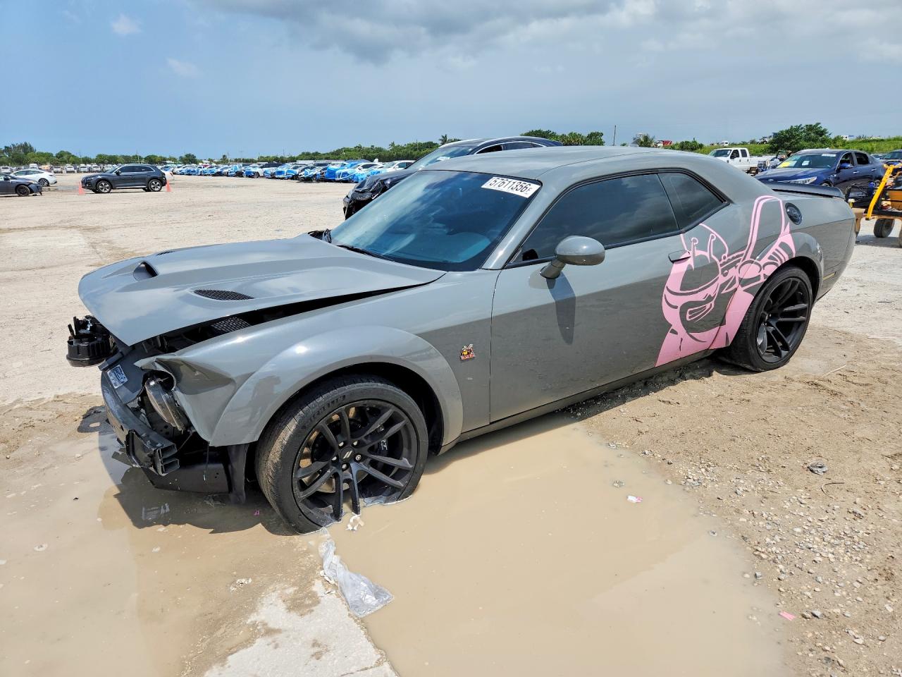 2023 Dodge Challenger R/T Scat Pack Widebody, VIN 2C3CDZFJ0PH695676 — Front end
