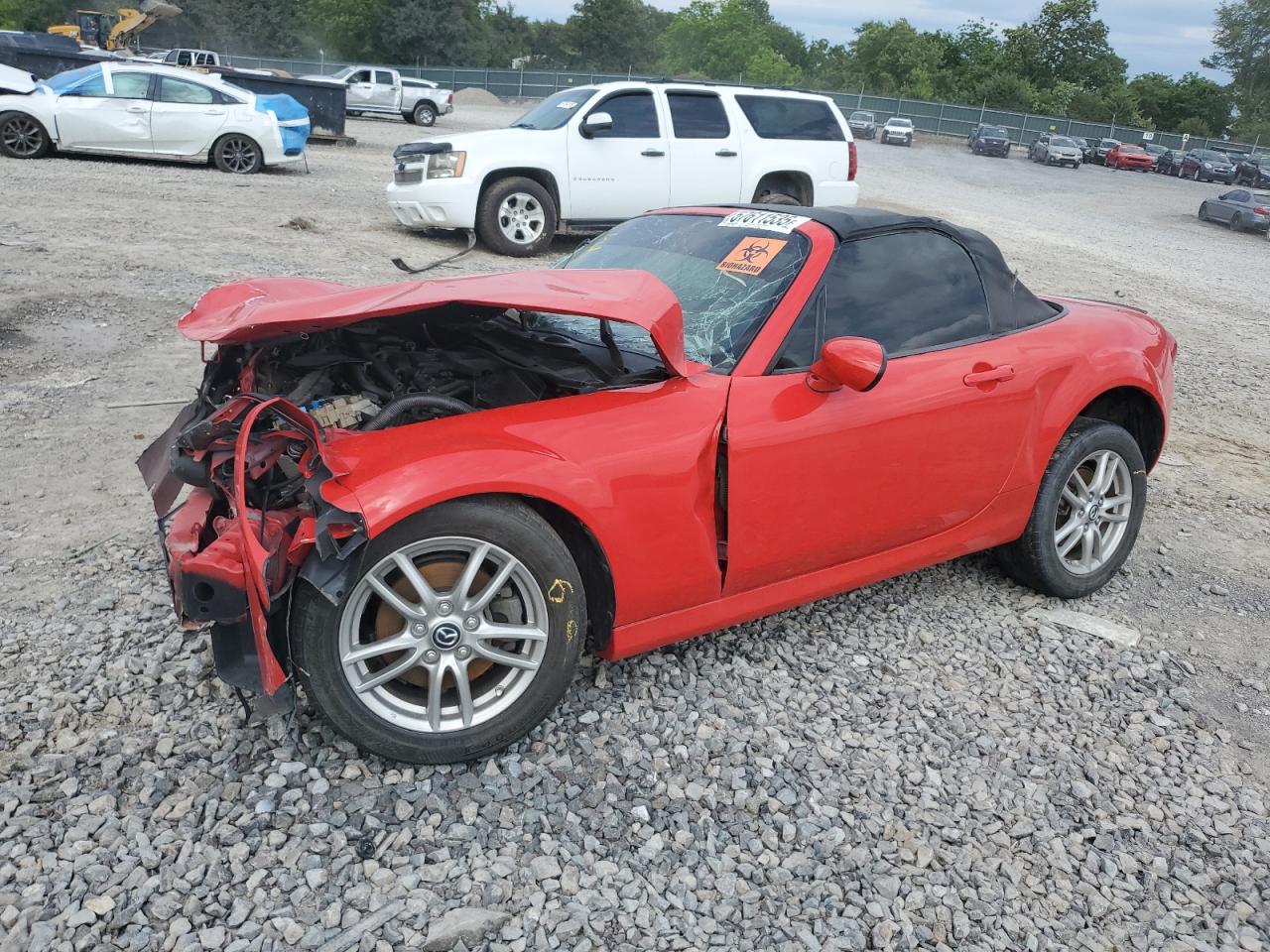 2013 Mazda MX-5 Miata Sport, VIN JM1NC2JFXD0232784 — Biohazard / chemical