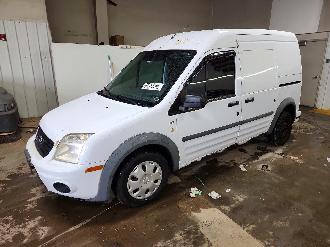 2010 Ford Transit Connect XLT, VIN NM0LS7BN8AT038128 — Rear end