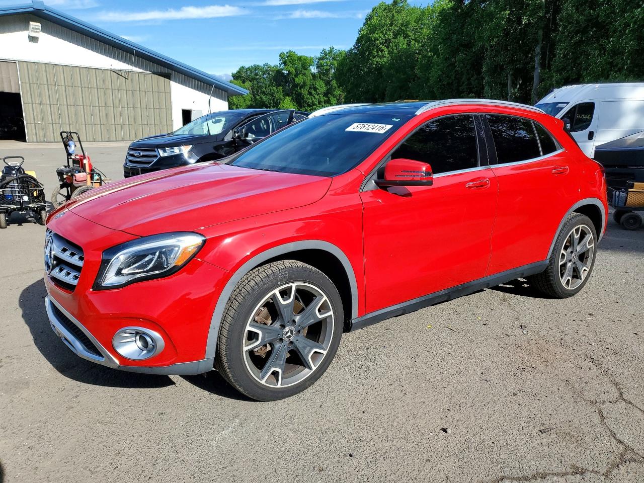 2019 Mercedes-Benz GLA 250, VIN WDCTG4EB4KU014130 — Hail
