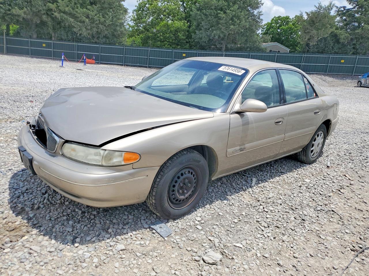 2001 Buick Century Custom, VIN 2G4WS52JX11305952 — Перед