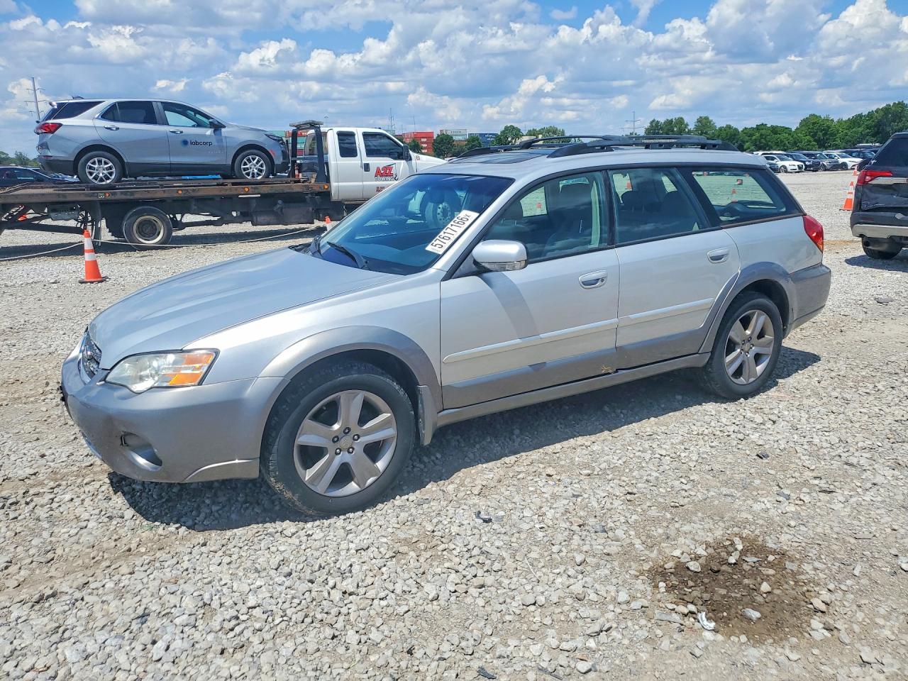 2007 Subaru Legacy Outback L.L. Bean, VIN 4S4BP86CX74303693 — Undercarriage