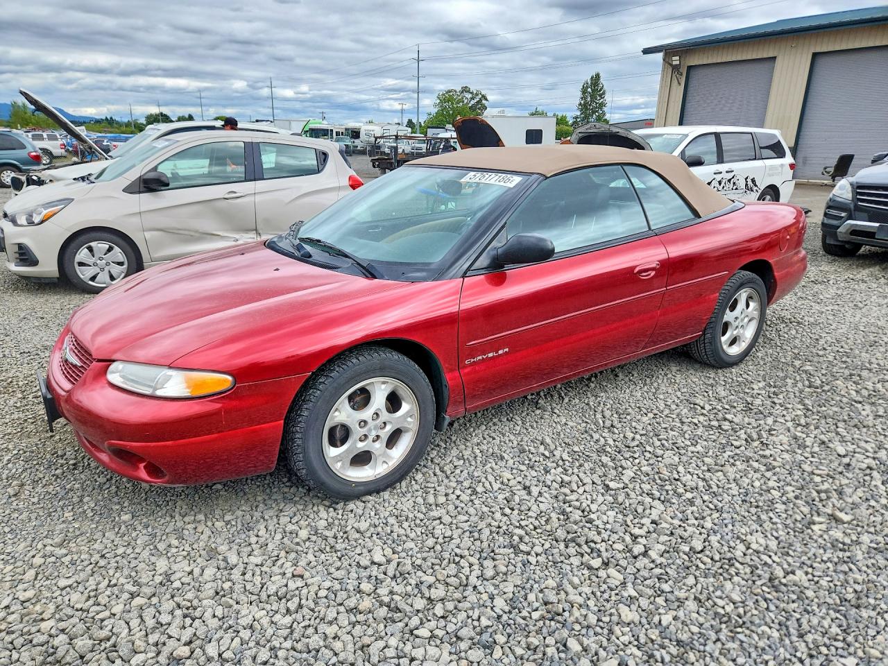 1999 Chrysler Sebring JXi, VIN 3C3EL55H8XT505410 — Обычный износ