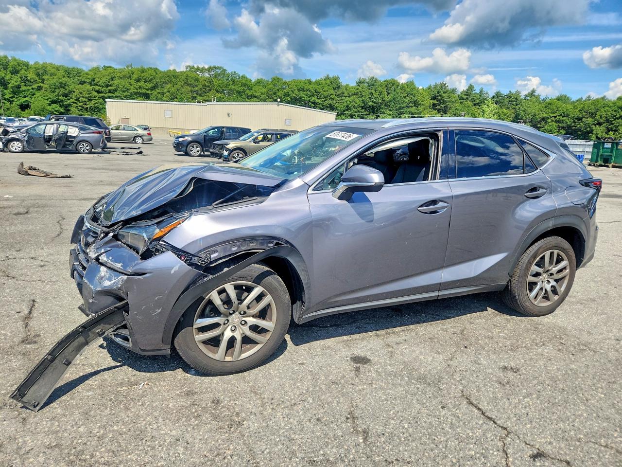 2016 Lexus NX 200t, VIN JTJYARBZ1G2034007 — Front end