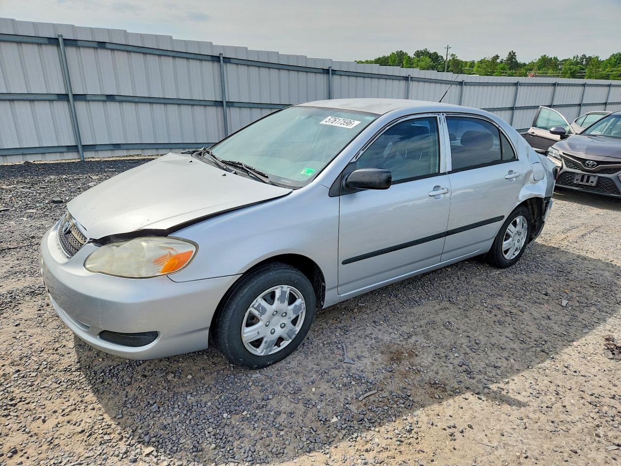 2008 Toyota Corolla CE, VIN 1NXBR32E68Z021122 — Rear end