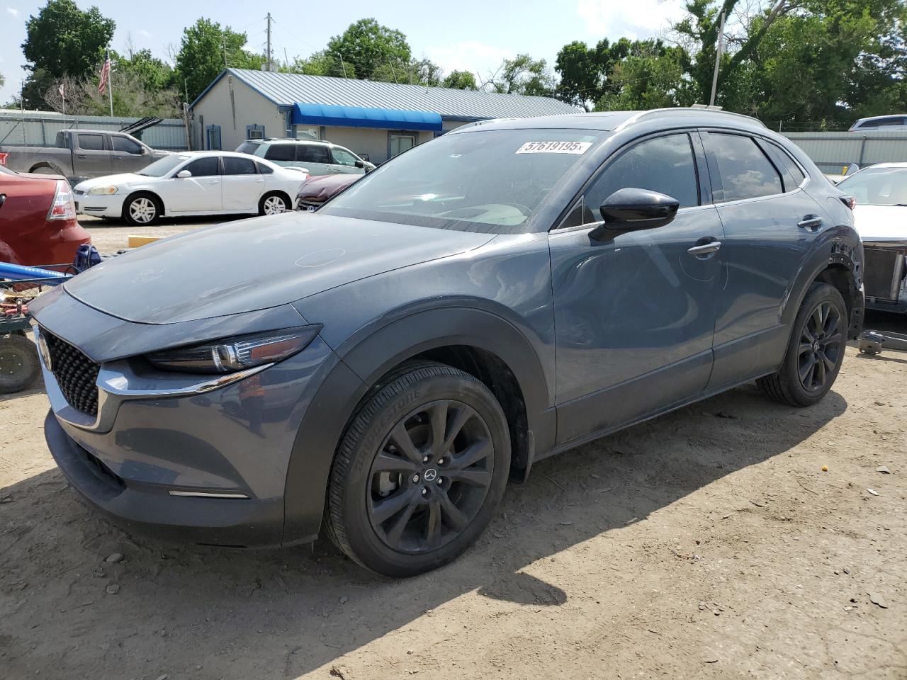 2021 Mazda CX-30 Premium, VIN 3MVDMBDY4MM306430 — Rear end