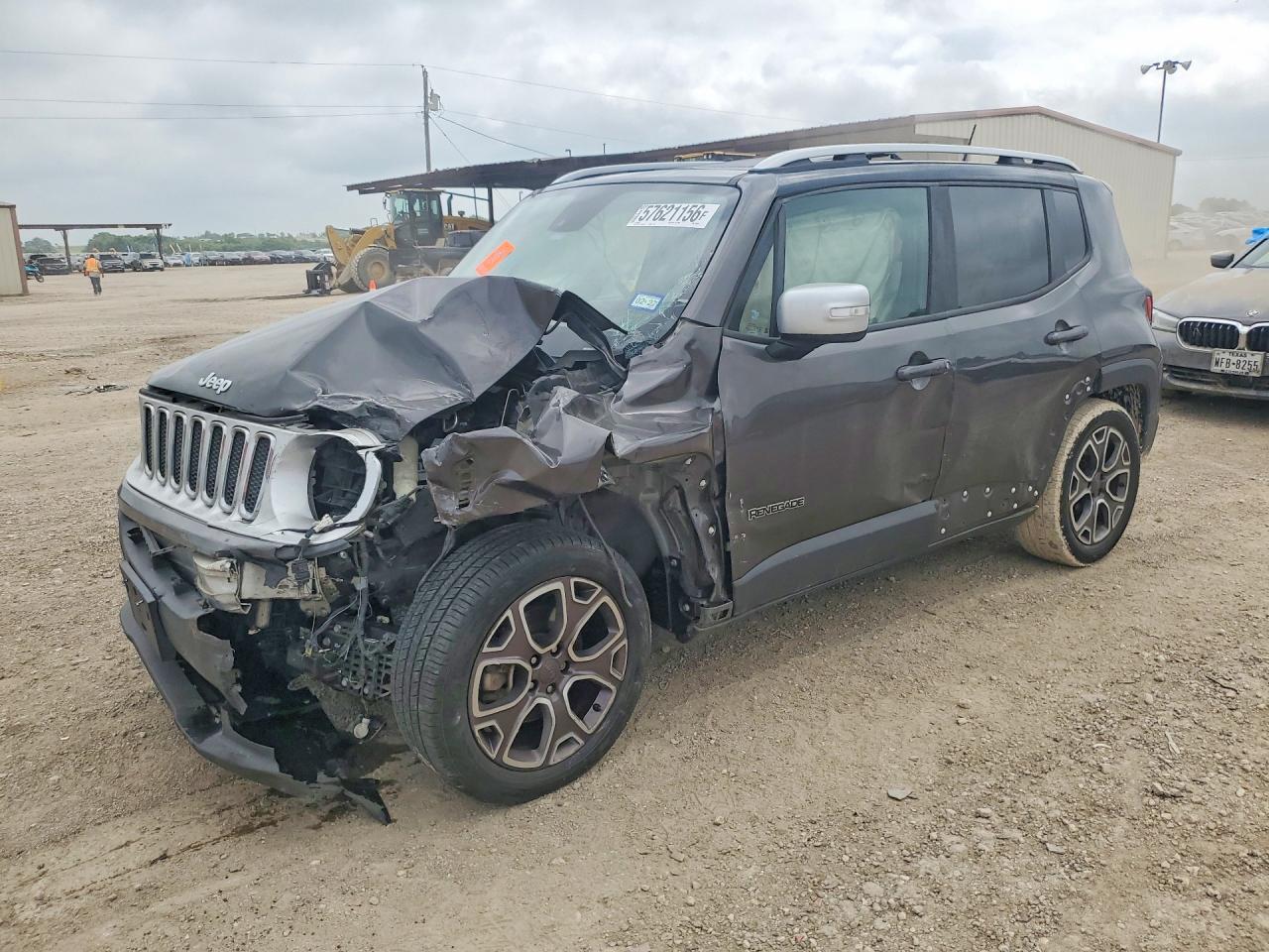 2017 Jeep Renegade Limited, VIN ZACCJADB0HPG52666 — Front end