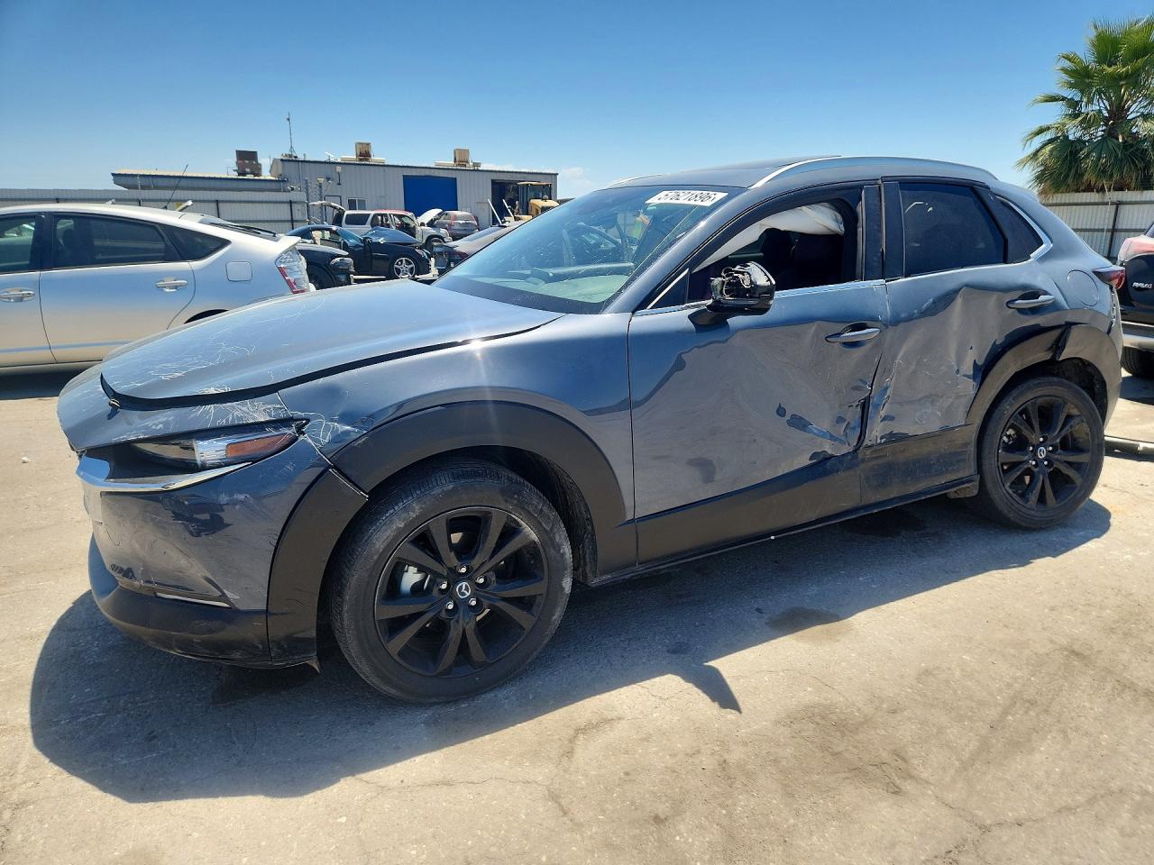 2022 Mazda CX-30 S Carbon Edition, VIN 3MVDMBCL6NM457647 — Rollover