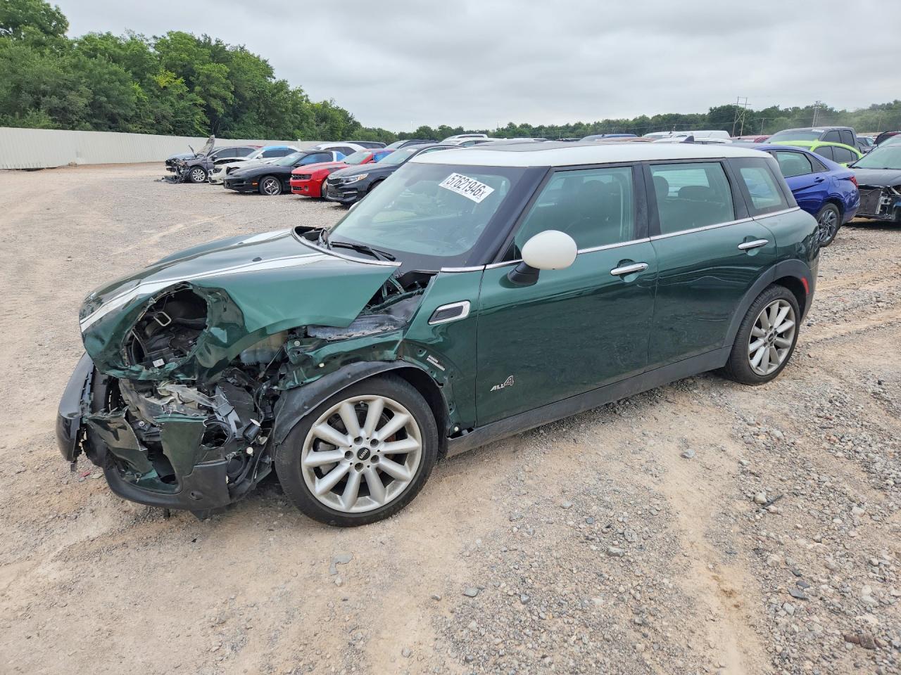 2018 MINI Clubman Cooper, VIN WMWLU1C53J2F29415 — Front end