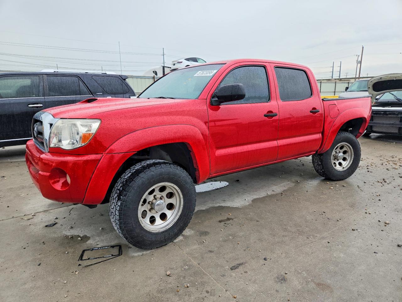 2005 Toyota Tacoma PreRunner, VIN 3TMJU62N35M002687 — Зад