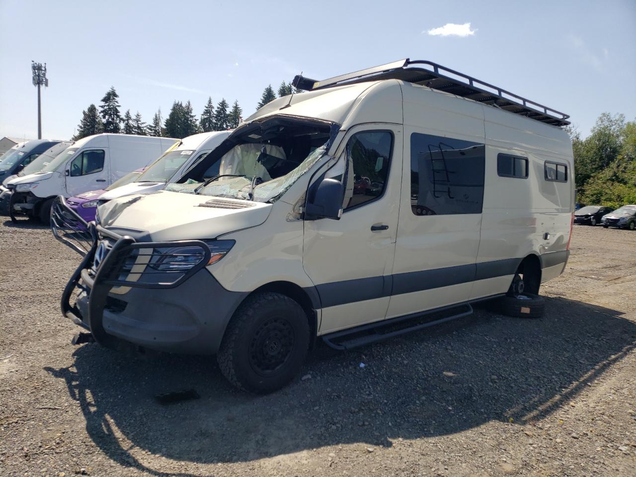 2020 Freightliner Sprinter, VIN W2W4ECHY1LT036210 — Rollover