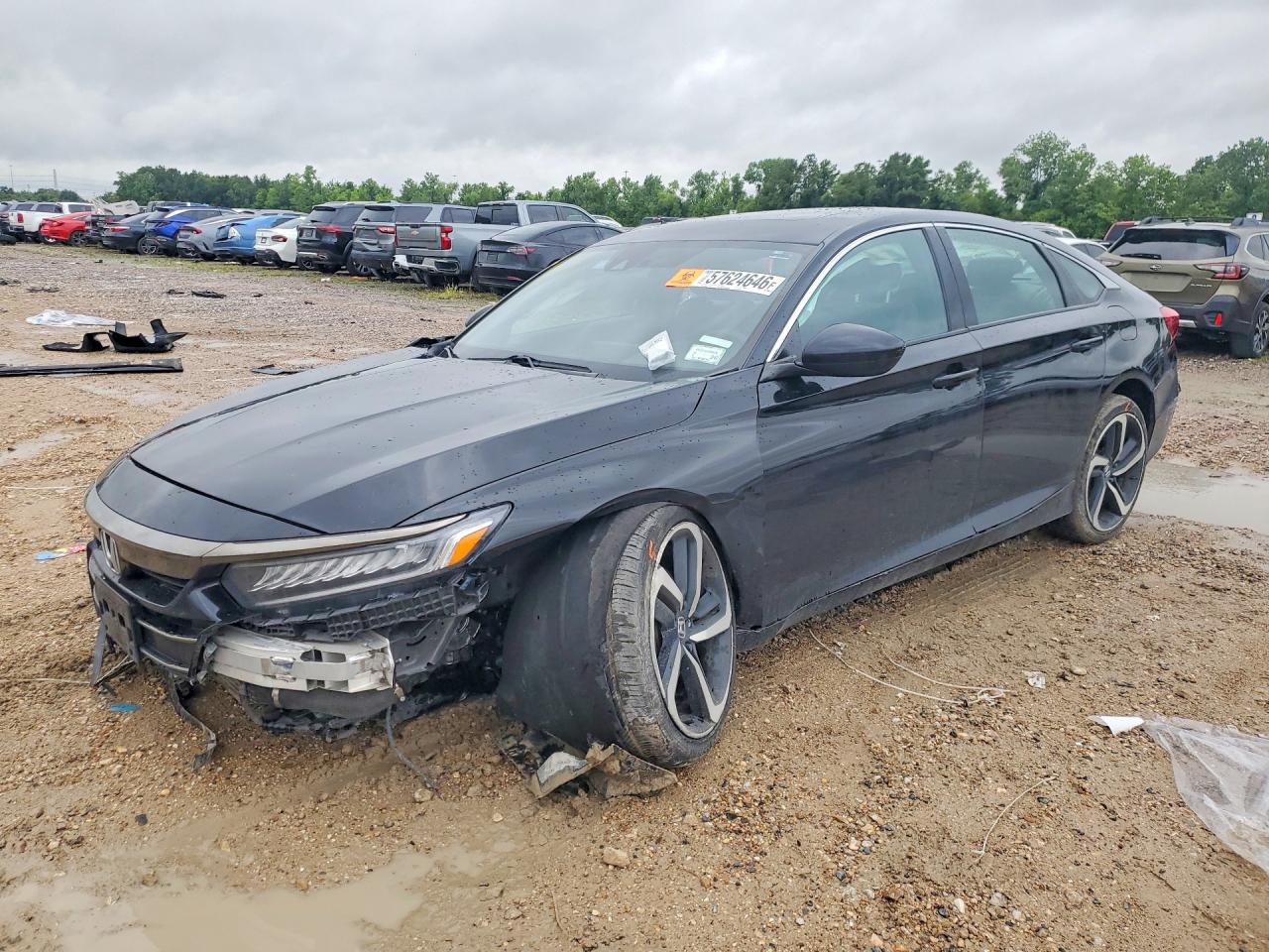 2022 Honda Accord Sport, VIN 1HGCV2F3XNA014678 — Undercarriage