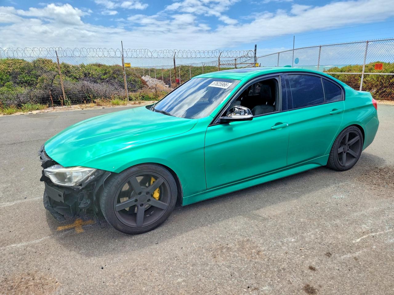 2014 BMW 3 Series 335i, VIN WBA3A9G51ENS64609 — Front end
