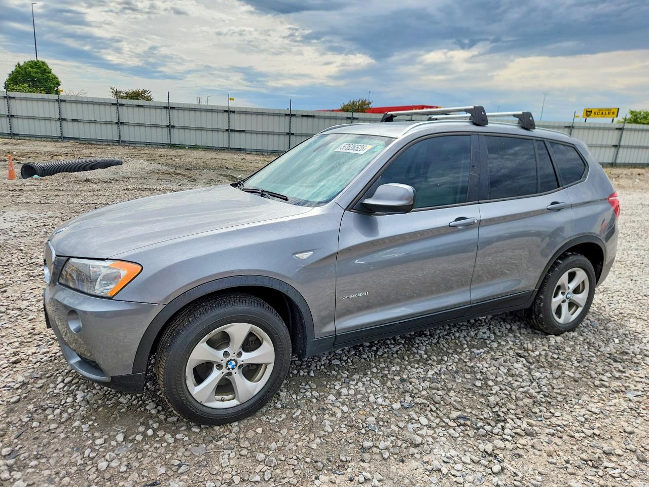 2012 BMW X3 28i, VIN 5UXWX5C54CL724902 — Перед