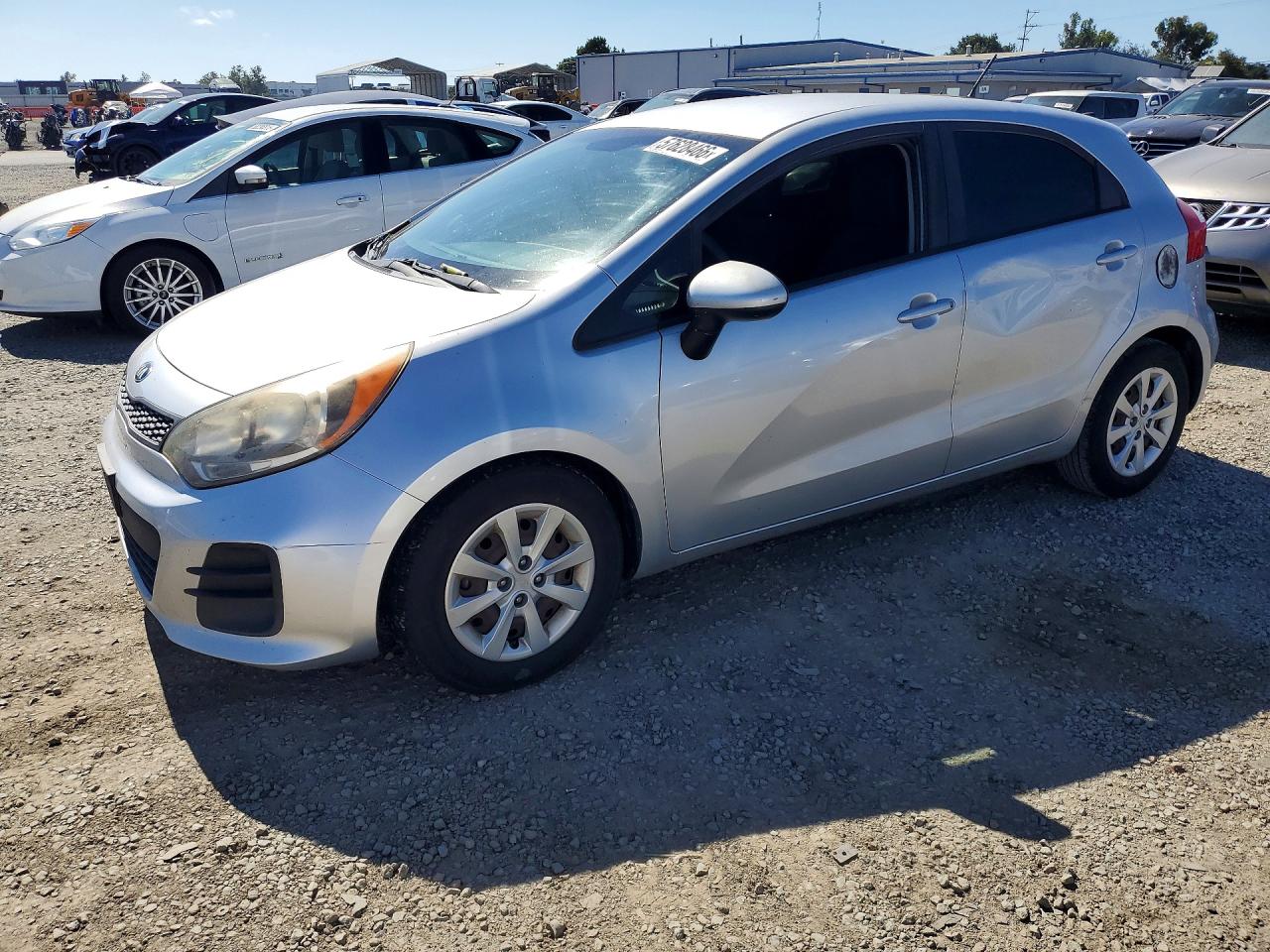 2016 Kia Rio LX, VIN KNADM5A32G6621580 — Side