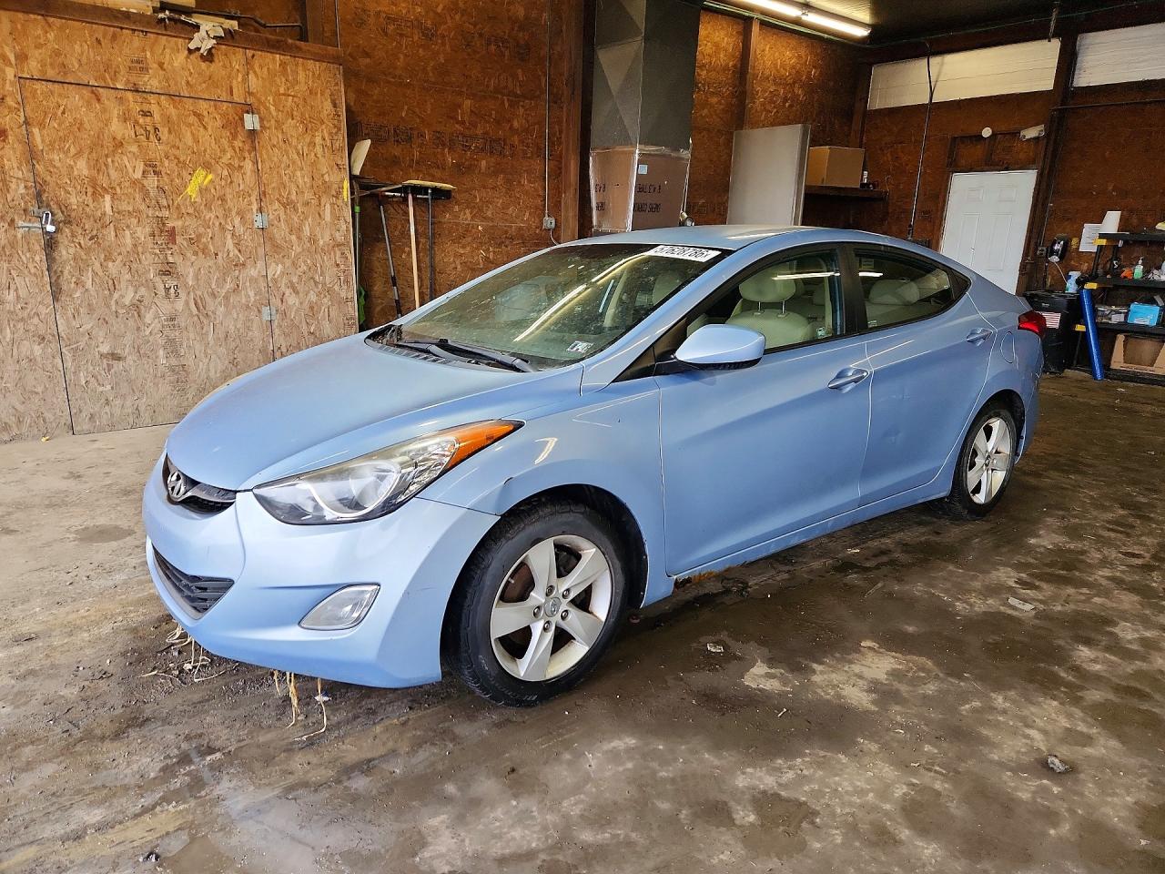 2012 Hyundai Elantra GLS, VIN KMHDH4AE4CU306347 — Side