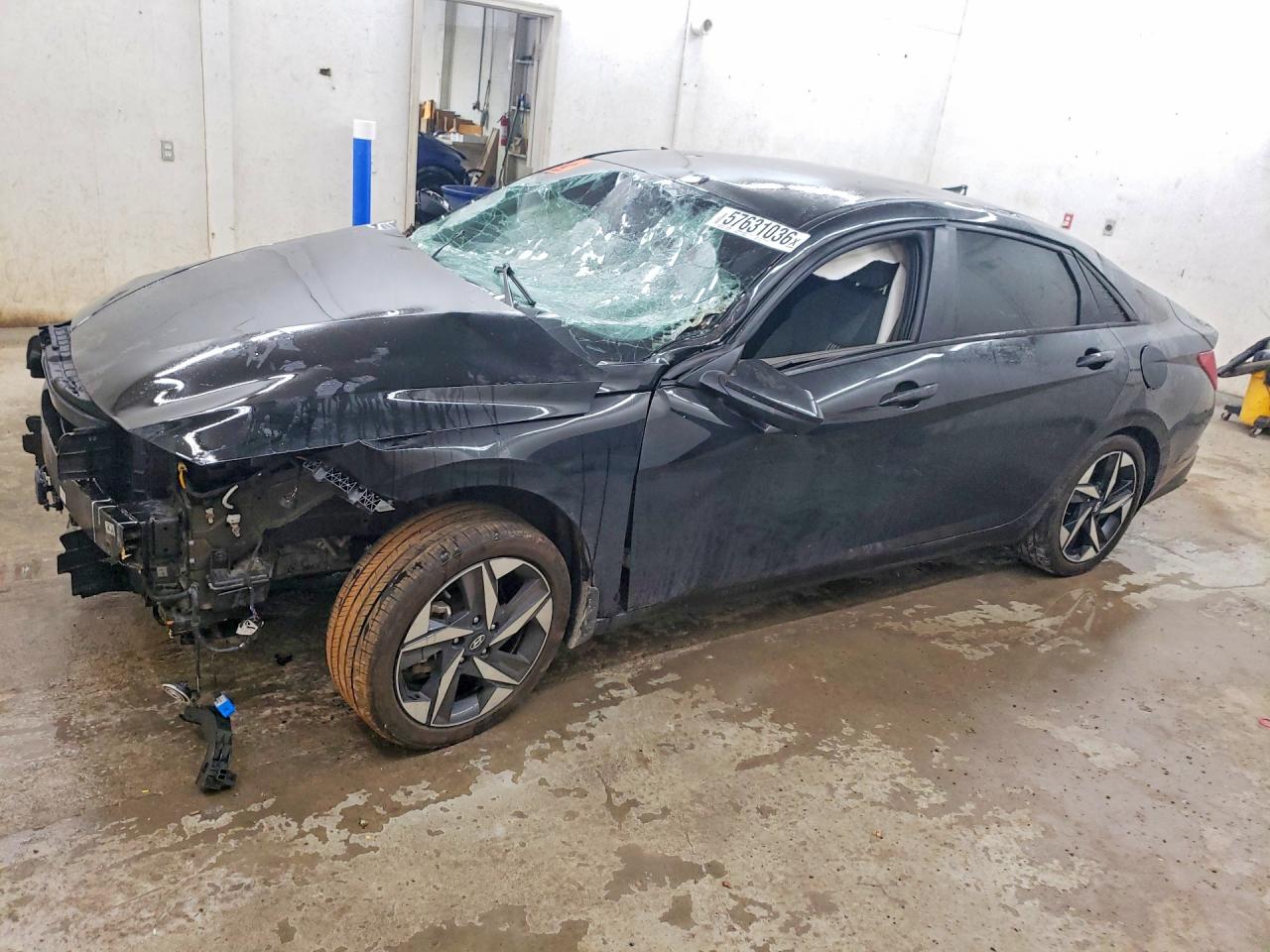 2023 Hyundai Elantra SEL, VIN KMHLS4AG3PU615375 — Rollover