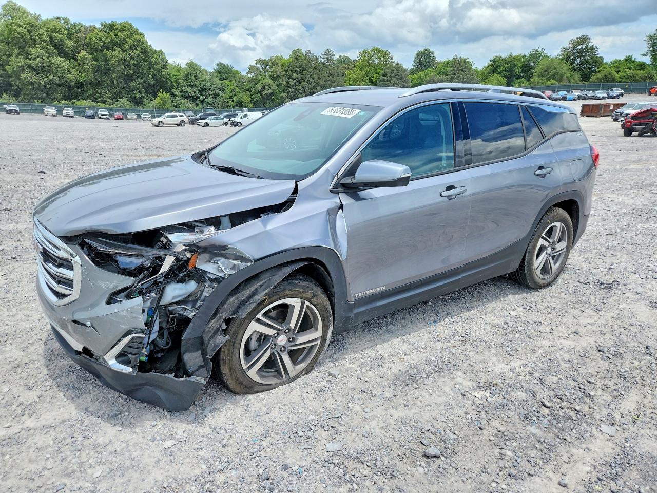 2021 GMC Terrain SLT, VIN 3GKALPEV1ML304167 — Front end