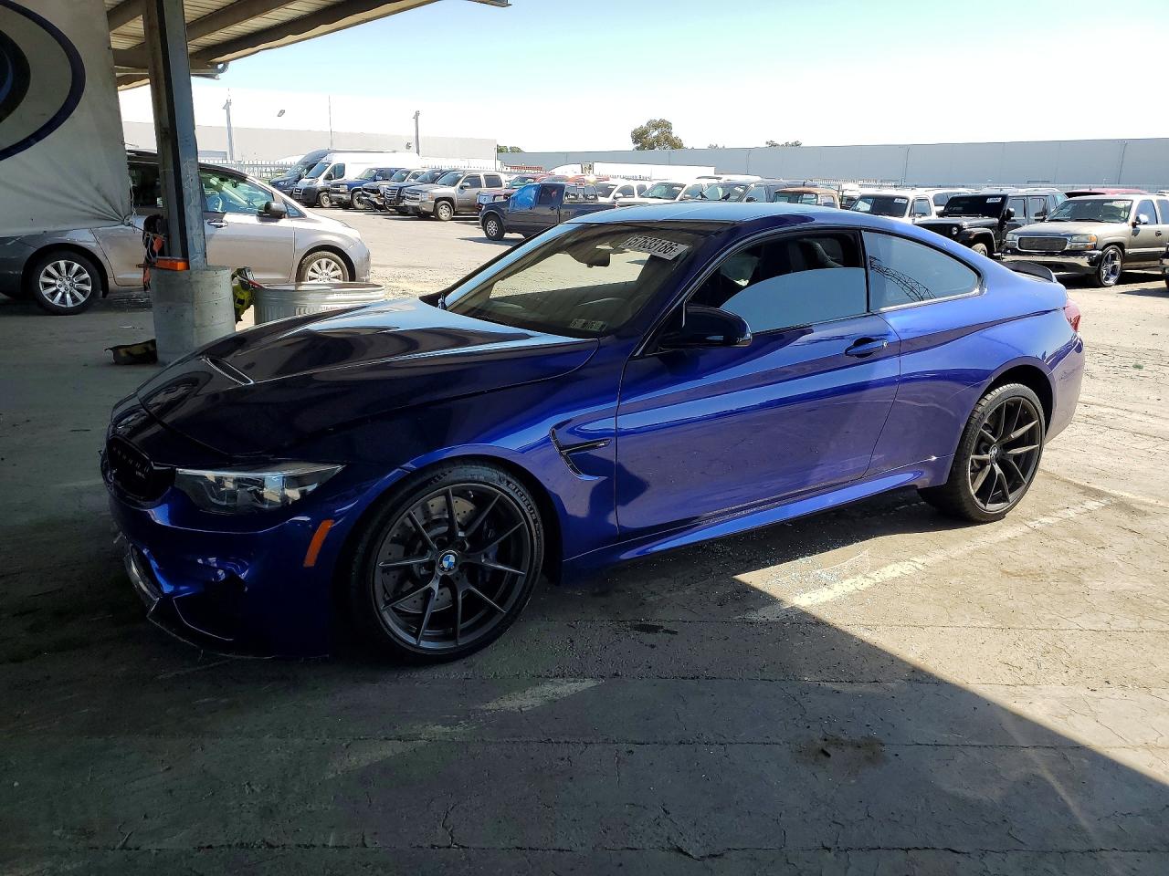 2020 BMW M4 CS, VIN WBS3S7C09LAH85107 — Rear end