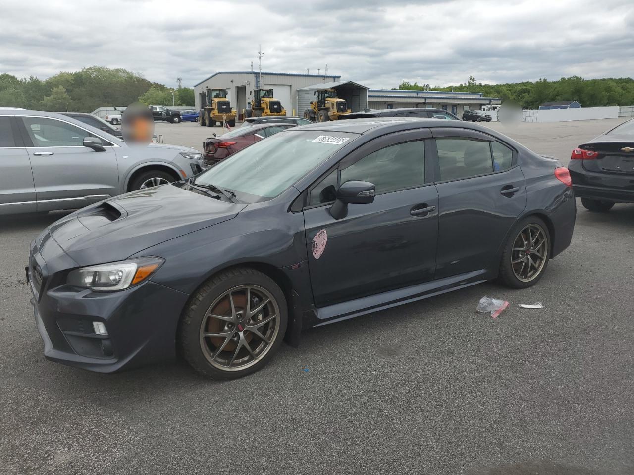 2017 Subaru WRX STI Limited, VIN JF1VA2Z66H9831084 — Stripped