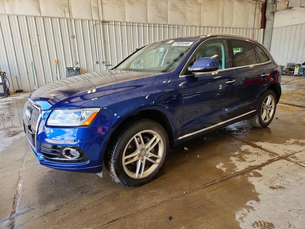 2016 Audi Q5 Premium Plus, VIN WA1L2AFP2GA119068 — Rear end