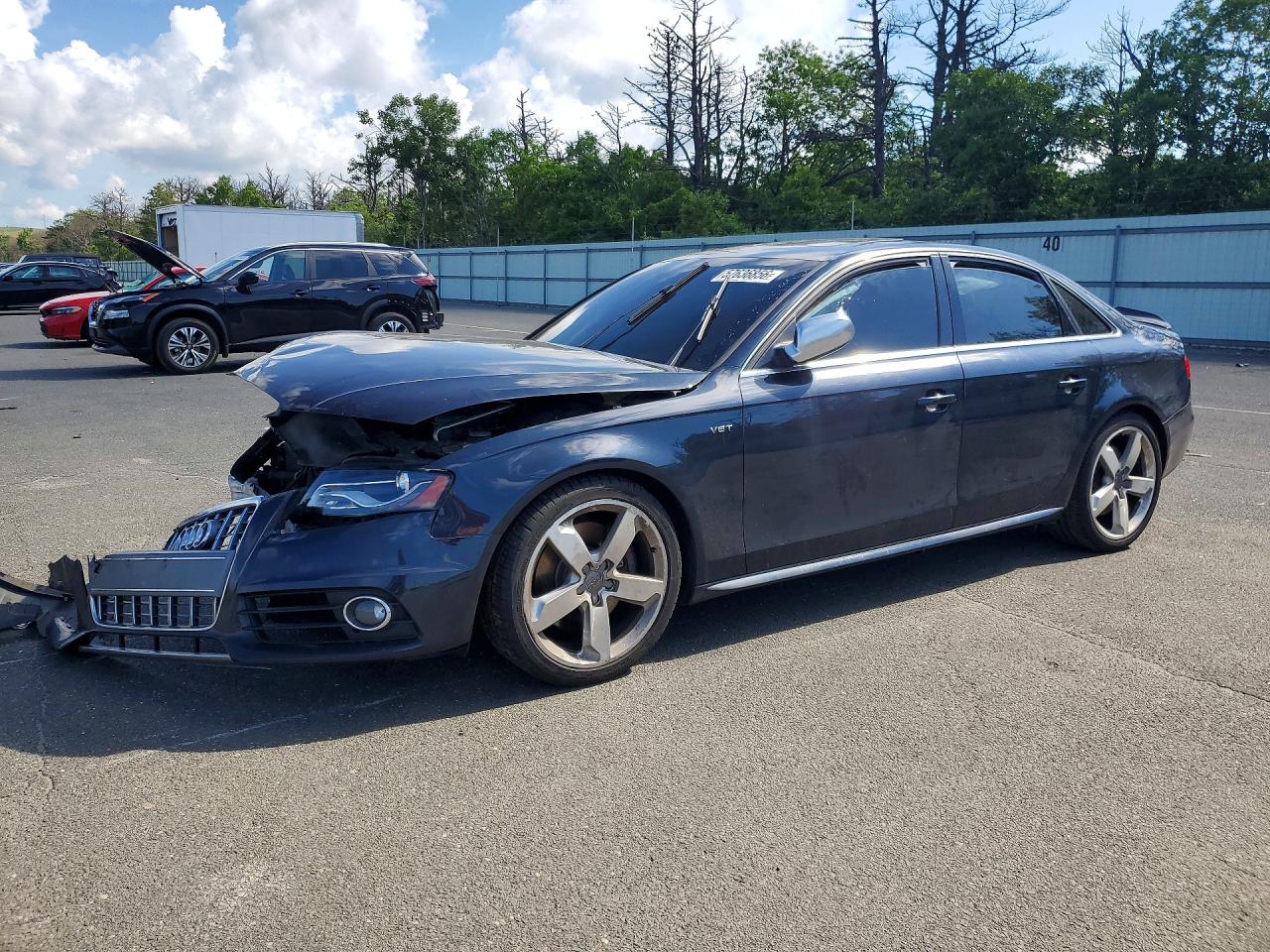 2012 Audi S4 Prestige, VIN WAUMGBFL6CA101338 — Перед