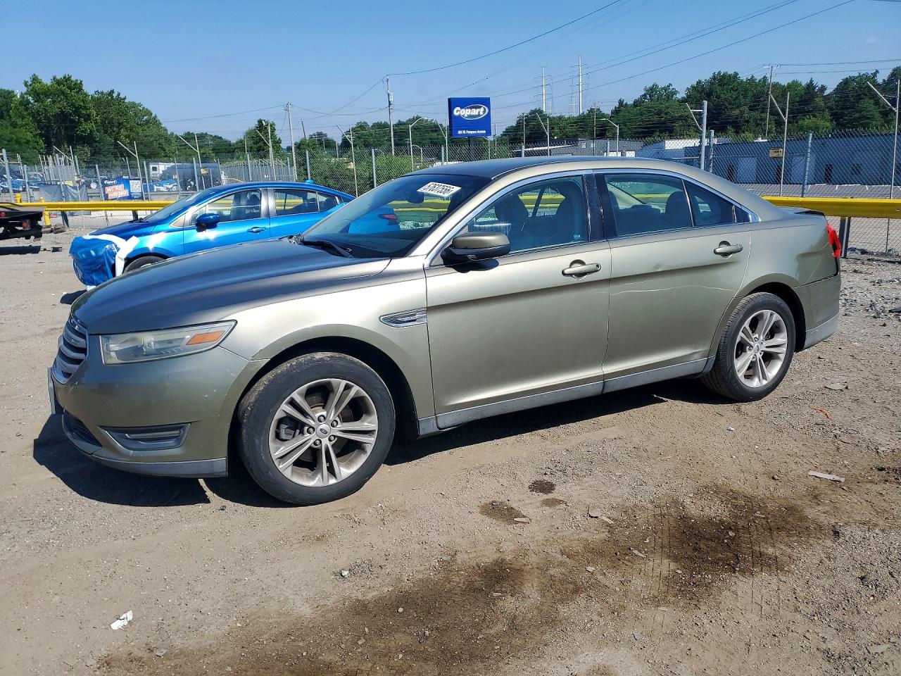 2013 Ford Taurus SEL, VIN 1FAHP2E8XDG107634 — Rear end