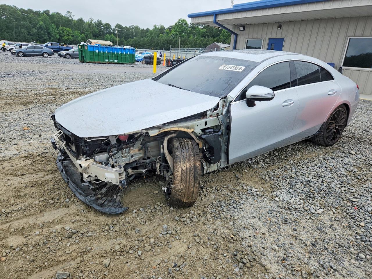 2019 Mercedes-Benz CLS 450, VIN WDD2J5JB9KA027722 — Undercarriage