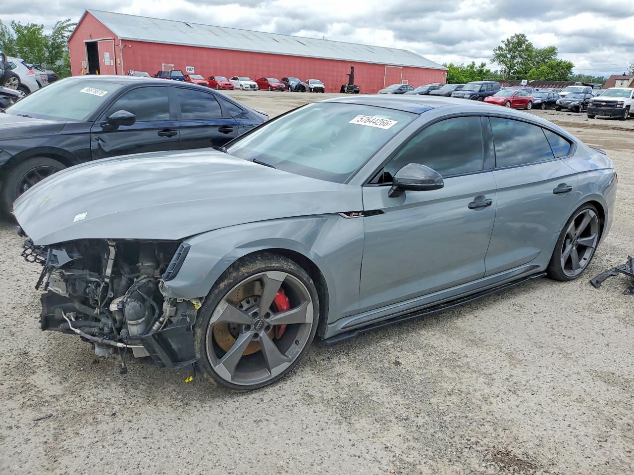2019 Audi RS 5 Sportback, VIN WUACWCF51KA902513 — Undercarriage