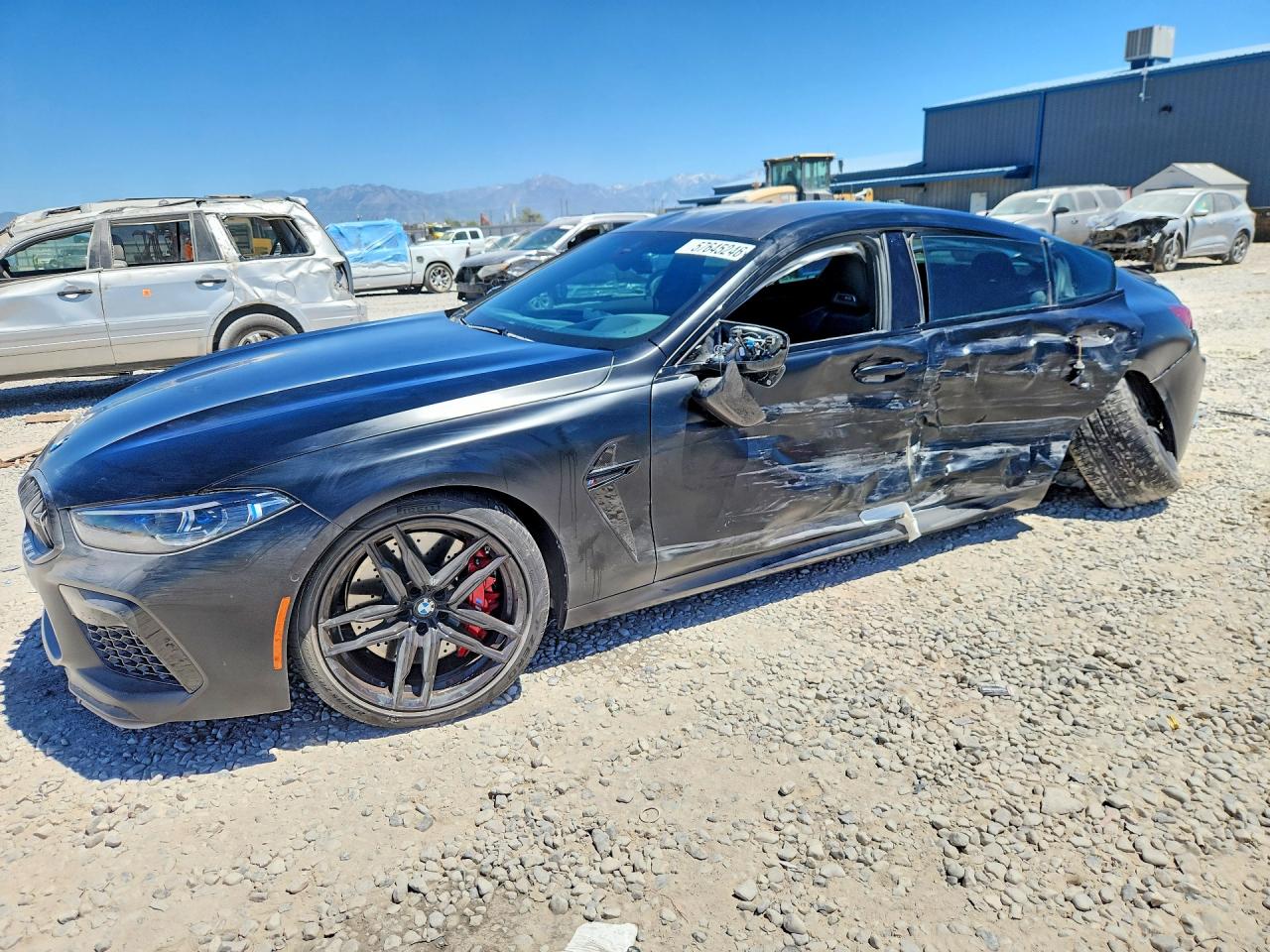 2025 BMW M8 Competition, VIN WBSGV0C00SCV92487 — Side
