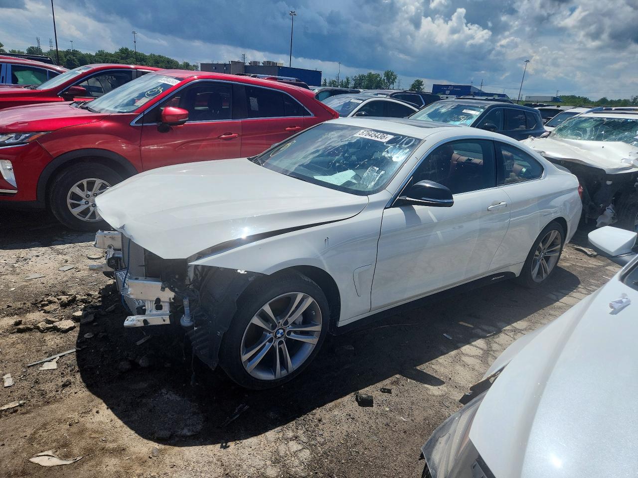 2016 BMW 4 Series 435i xDrive, VIN WBA3R5C54GK373447 — Front end