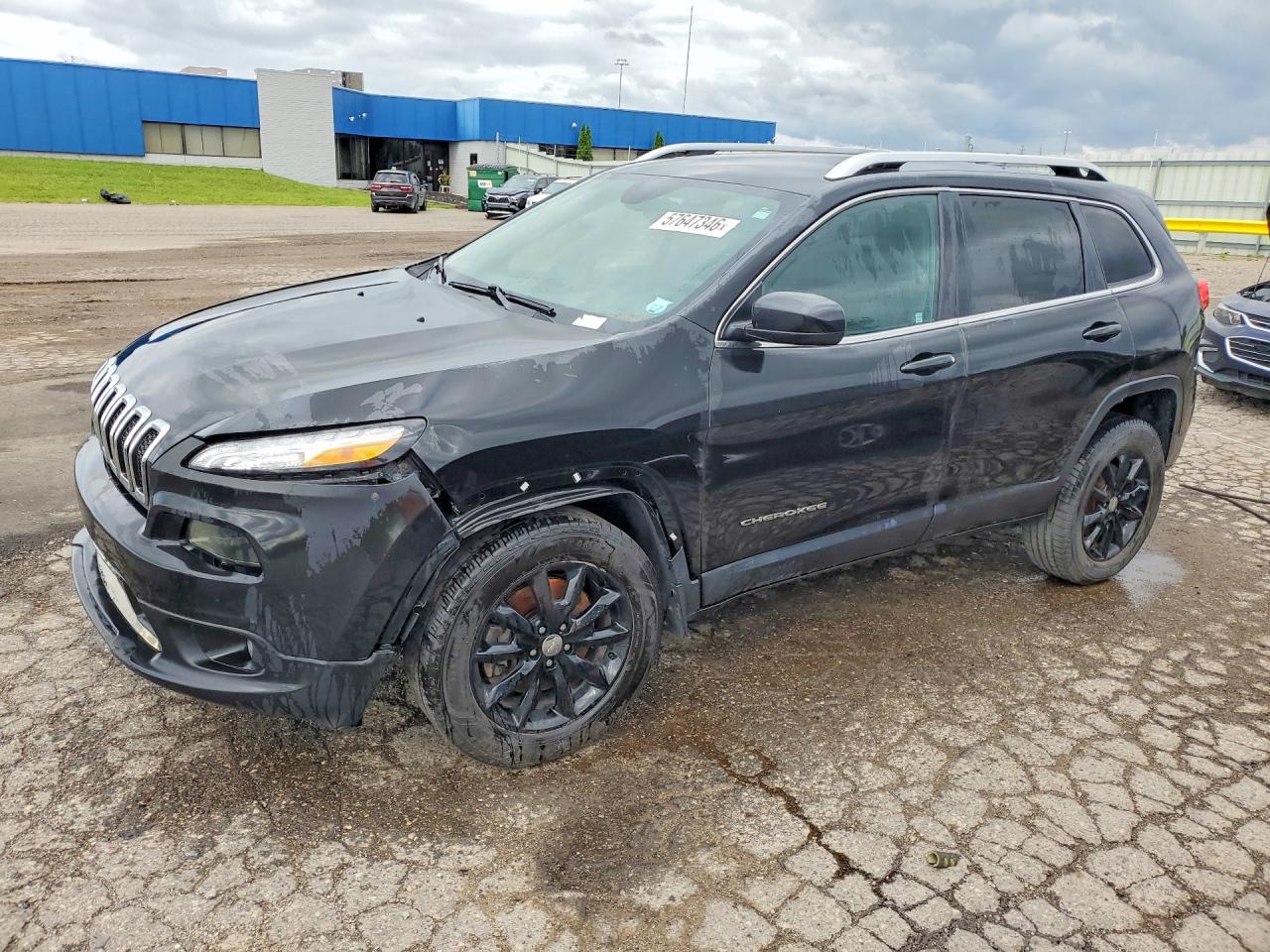 2014 Jeep Cherokee Latitude, VIN 1C4PJMCS6EW269821 — Перед