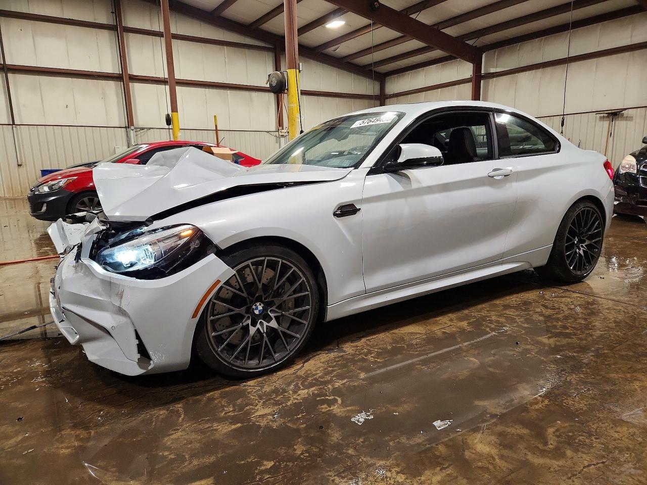 2020 BMW M2 Competition, VIN WBS2U7C03L7E99191 — Front end