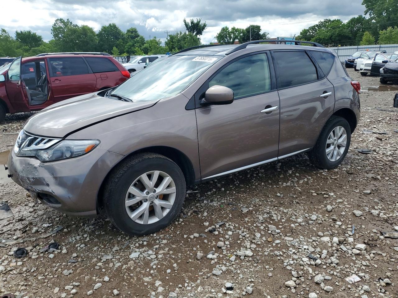 2014 Nissan Murano SL, VIN JN8AZ1MW1EW525673 — Side