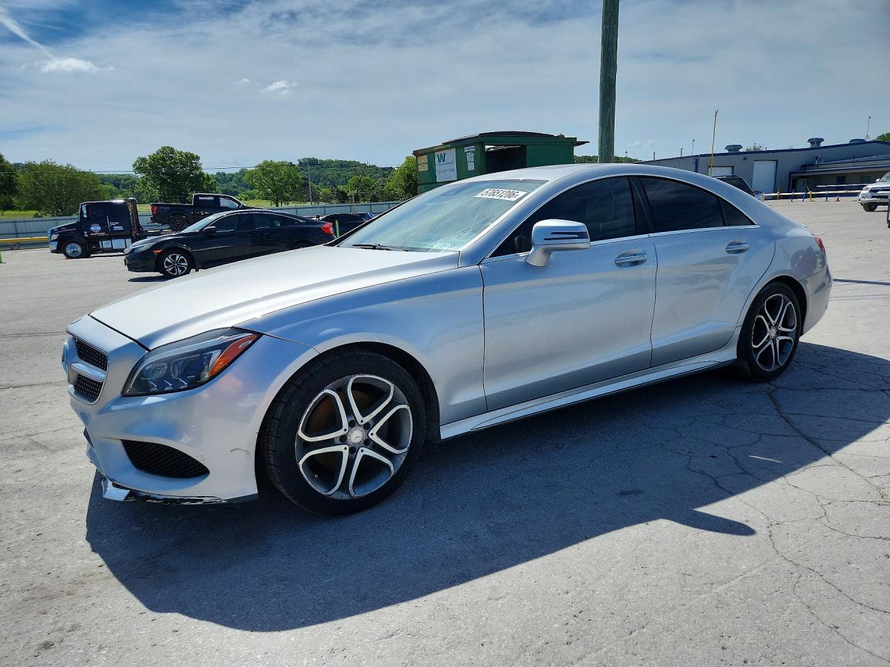 2016 Mercedes-Benz CLS 400, VIN WDDLJ6HB9GA178549 — Front end