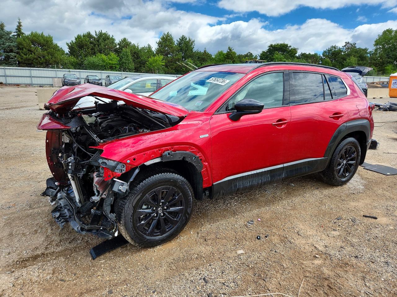 2025 Mazda CX-50 Hybrid Premium Package, VIN 7MMVAADWXSN110616 — Front end