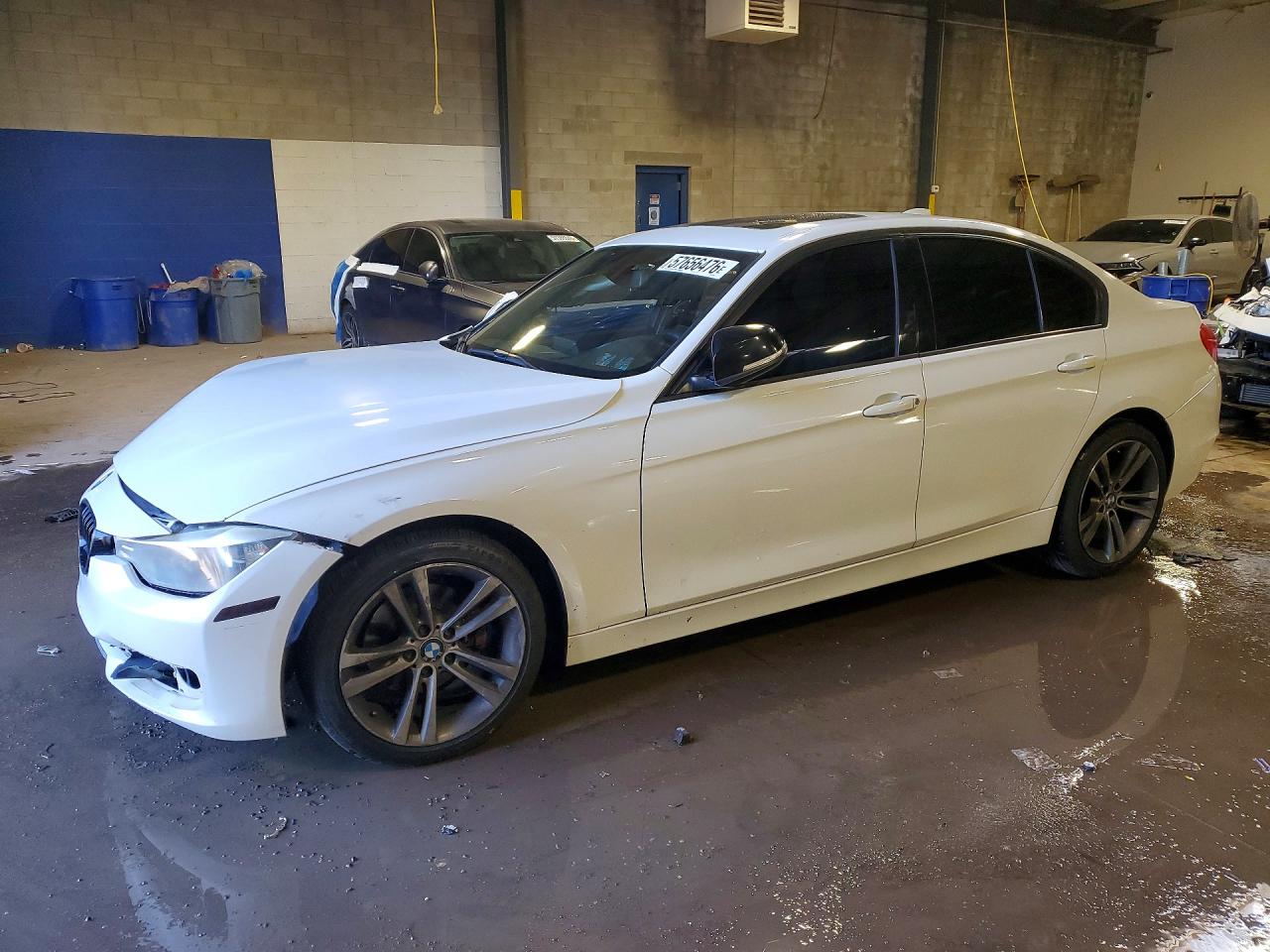 2013 BMW 3 Series 328i, VIN WBA3C1G54DNR45356 — Front end