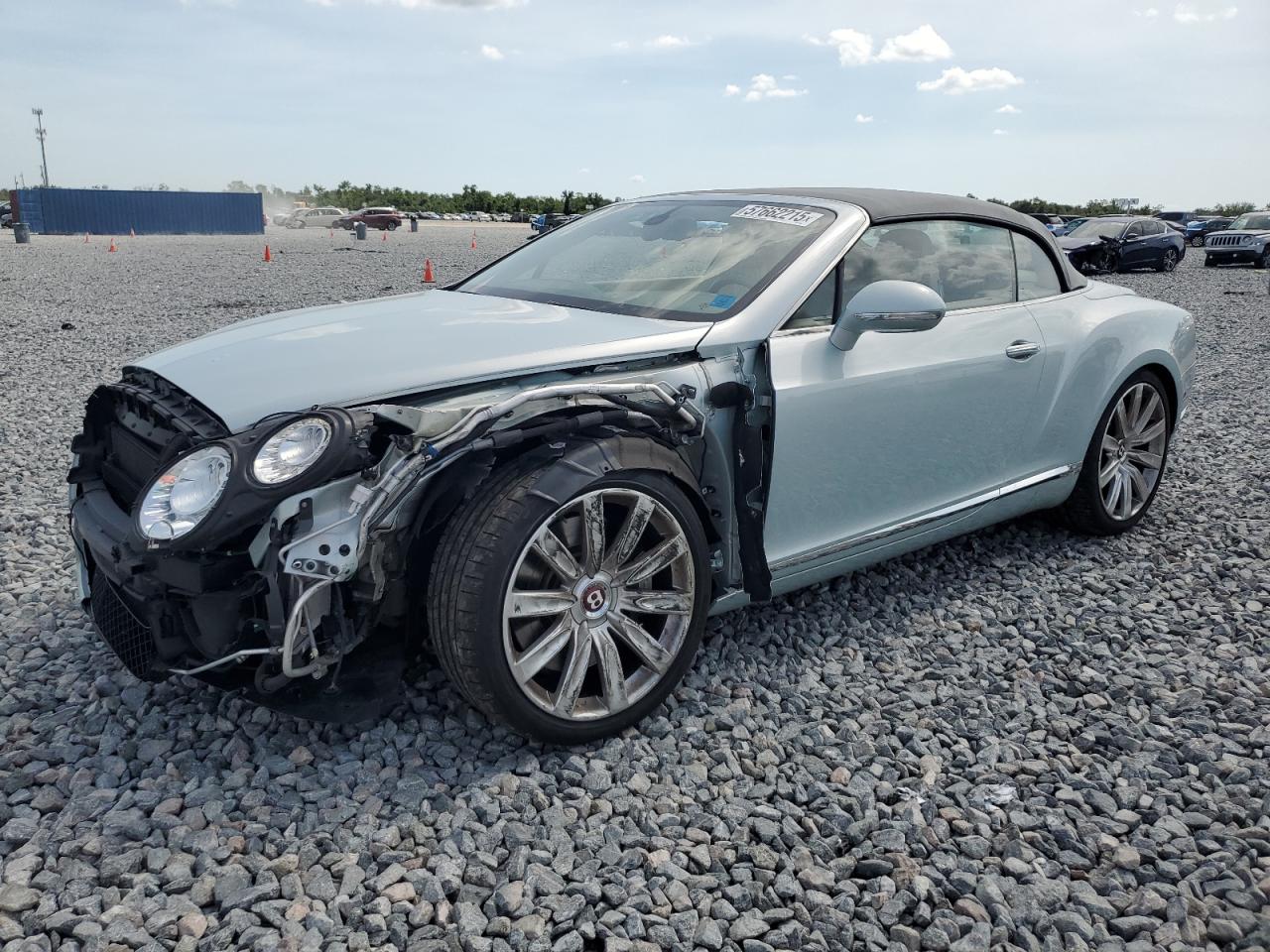 2013 Bentley Continental GT, VIN SCBGT3ZA8DC082988 — Front end