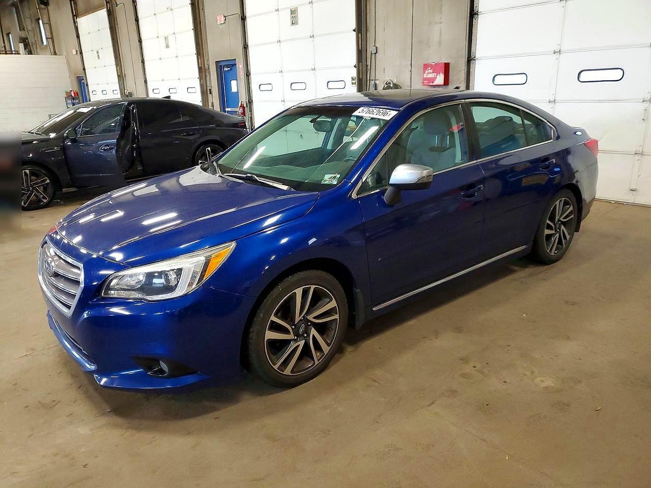 2017 Subaru Legacy Special Sports, VIN 4S3BNAR6XH3004932 — Rear end