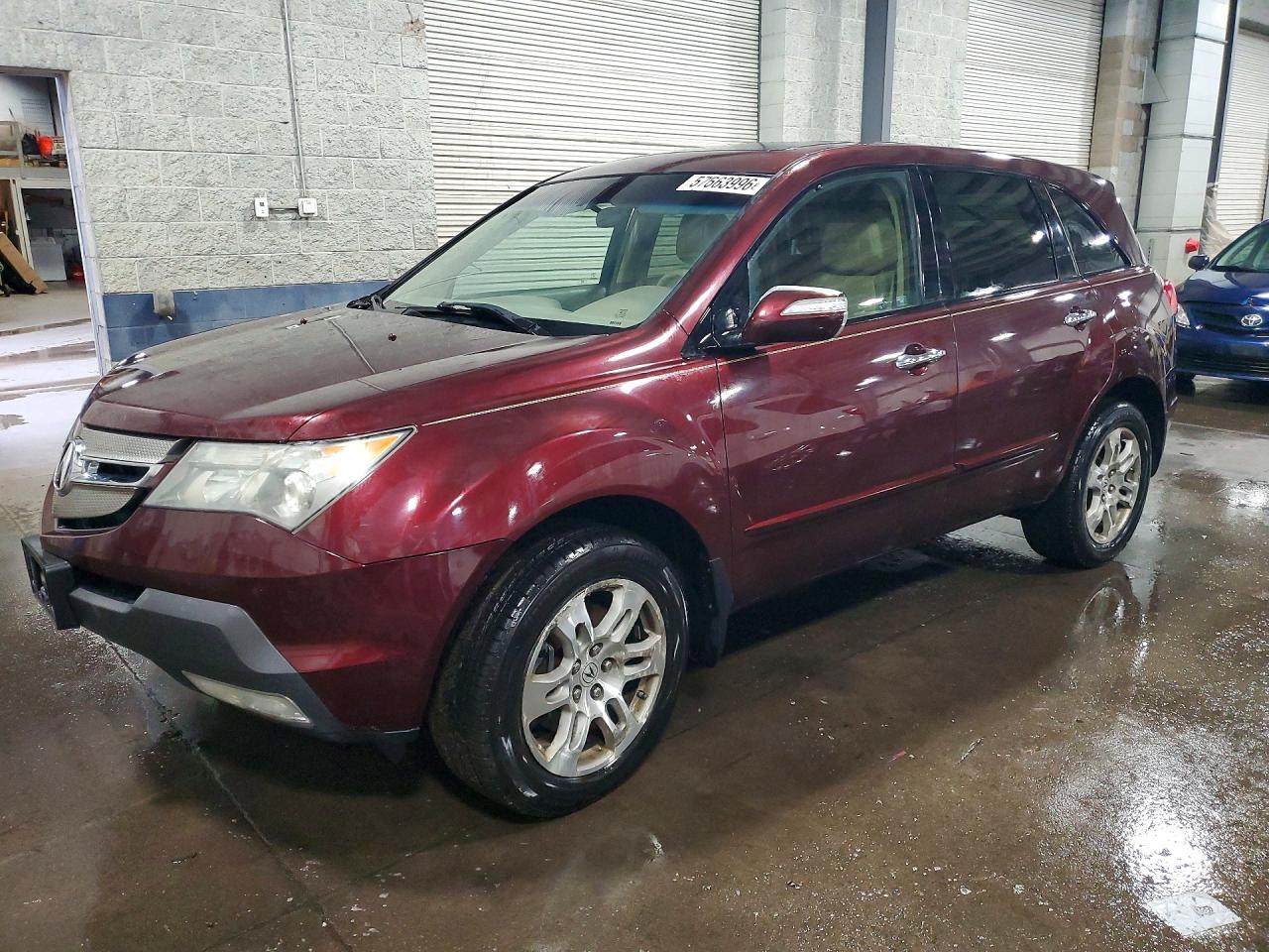 2007 Acura MDX, VIN 2HNYD28207H521194 — Side