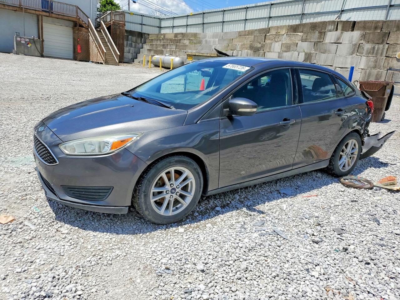 2015 Ford Focus SE, VIN 1FADP3F23FL348167 — Rear end