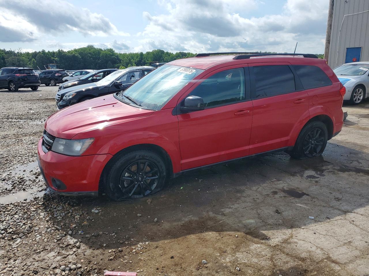 2019 Dodge Journey SE, VIN 3C4PDCBB0KT798542 — Front end
