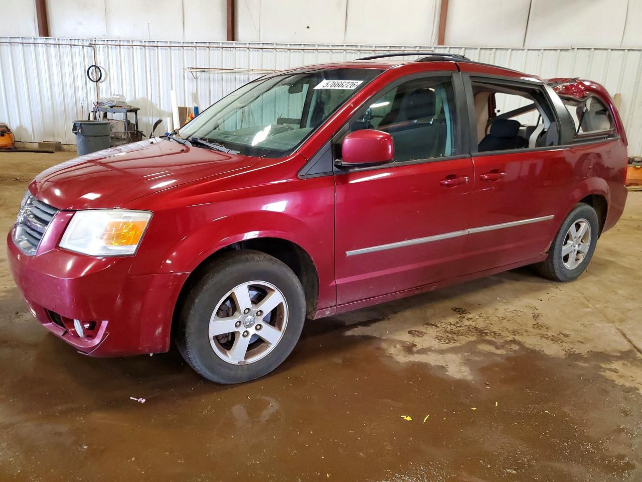 2010 Dodge Grand Caravan SXT, VIN 2D4RN5D18AR369109 — Roof
