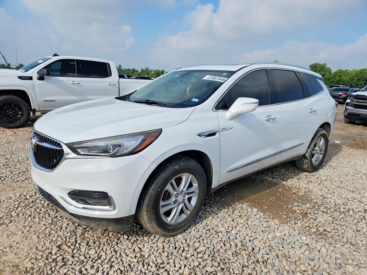 2018 Buick Enclave Essence, VIN 5GAERBKW5JJ207876 — Vandalism